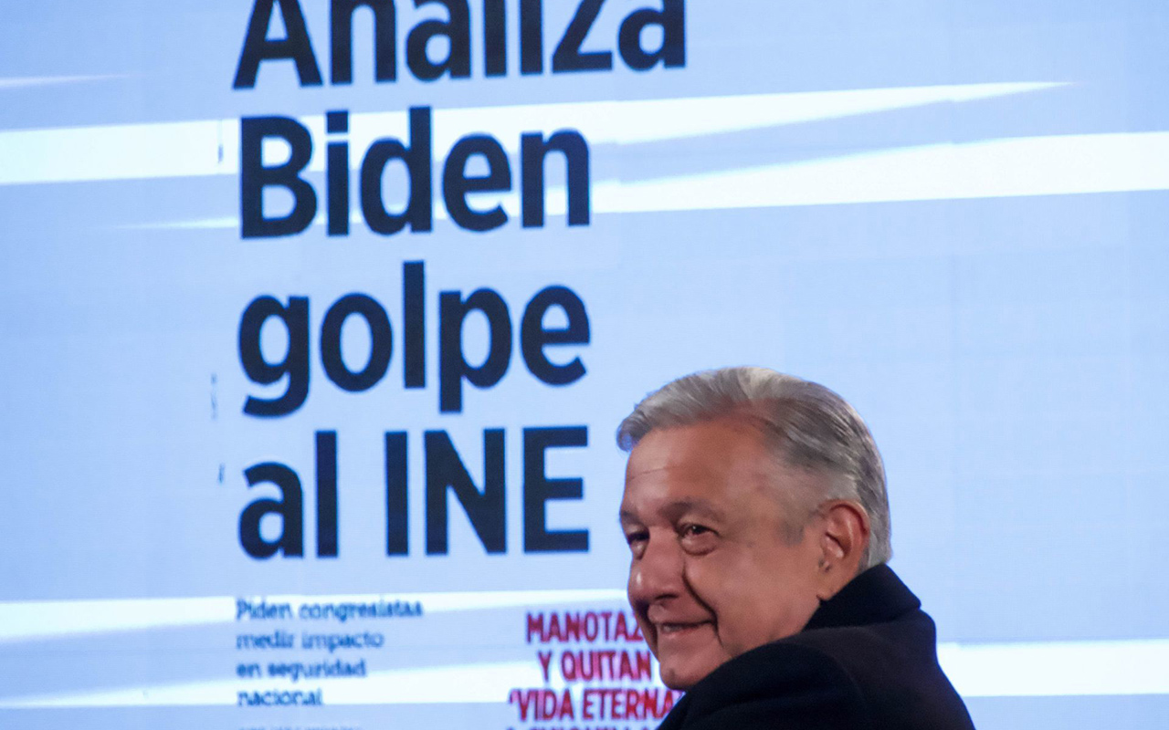 “Biden ya habló con Lorenzo Córdova”, ironiza López Obrador
