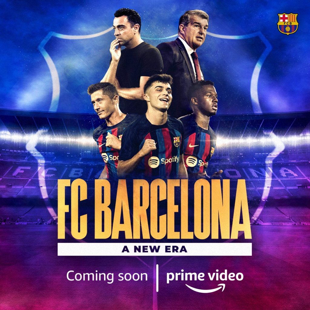 Prime Video estrenará 'FC Barcelona, una nueva era' el 28 de diciembre