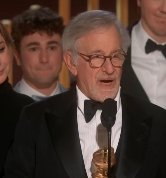 Steven Spielberg en los Globos de Oro