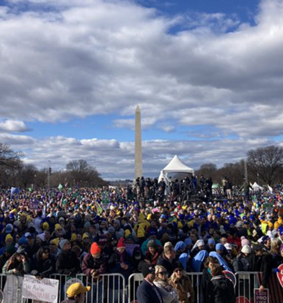 Con el reto de construir una cultura de la vida, miles marchan en Washington