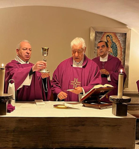 En Capilla de Guadalupe, obispos mexicanos celebran Misa en Roma