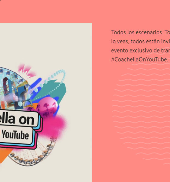 Coachella en YouTube