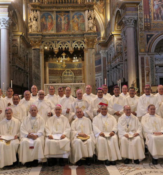 Obispos mexicanos celebran Eucarística en la Basílica de San Juan de Letrán en Roma