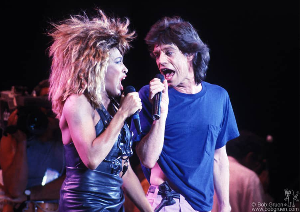 Mick Jagger da emotiva despedida a Tina Turner