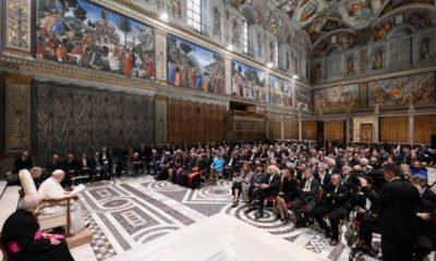 Papa Francisco anima a los artistas a dar "voz a los pobres"
