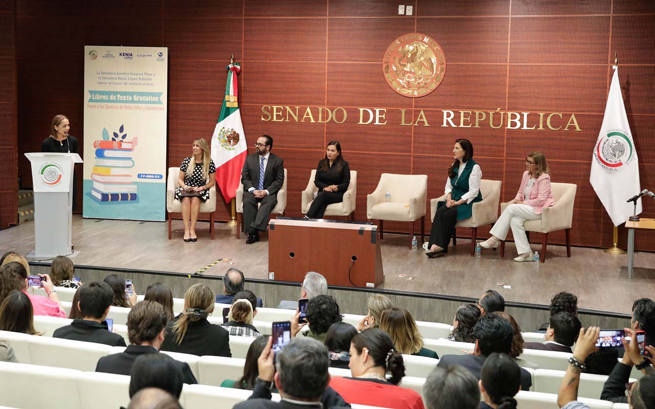 “Condenan a millones de niños al adoctrinamiento”; Dialogan en el Senado sobre contenido de nuevos Libros de Texto Gratuitos