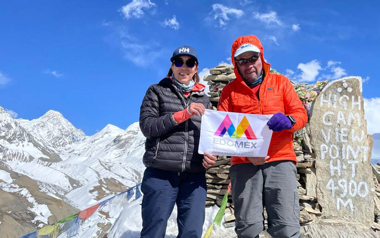 “Una pareja en ascenso”; prometen alcanzar la cima de Dhaulagiri