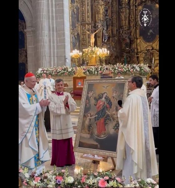 La Virgen Desatadora de Nudos llega a la Catedral Metropolitana