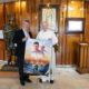 El Arzobispo Primado de México, Carlos Aguiar Retes, recibió en la Basílica de Guadalupe al productor de cine Pablo José Barroso