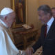 Papa Francisco recibe en el Vaticano a Sylvester Stallone y su familia