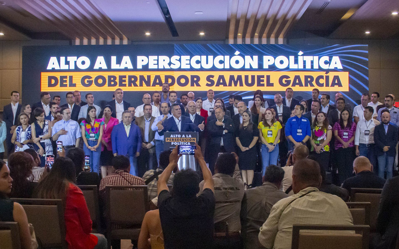 Samuel García es dictador y reyezuelo: Frente Amplio por México