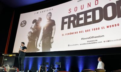 Eduardo Verástegui presentó Sound of Freedom en España