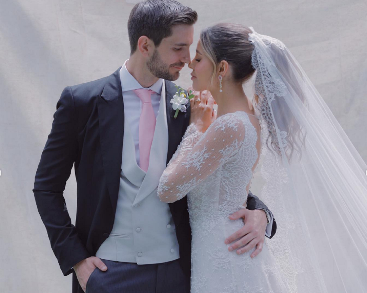 Paulina Goto celebró su boda religiosa con su esposo Rodrigo Saval