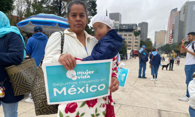¡Día histórico! miles de mexicanos marchan en favor de la mujer y la vida