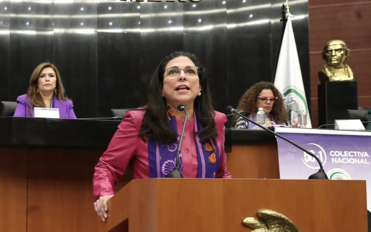 Mujeres mexicanas aspiran a vida libre de violencia: diputada Guerra Castillo