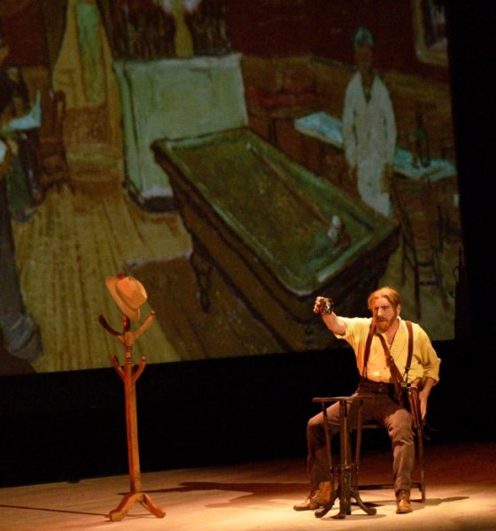 Mario Iván Martínez se subirá al escenario del Teatro de la Ciudad Esperanza Iris el sábado pasado para rendir homenaje a Vicent van Gogh