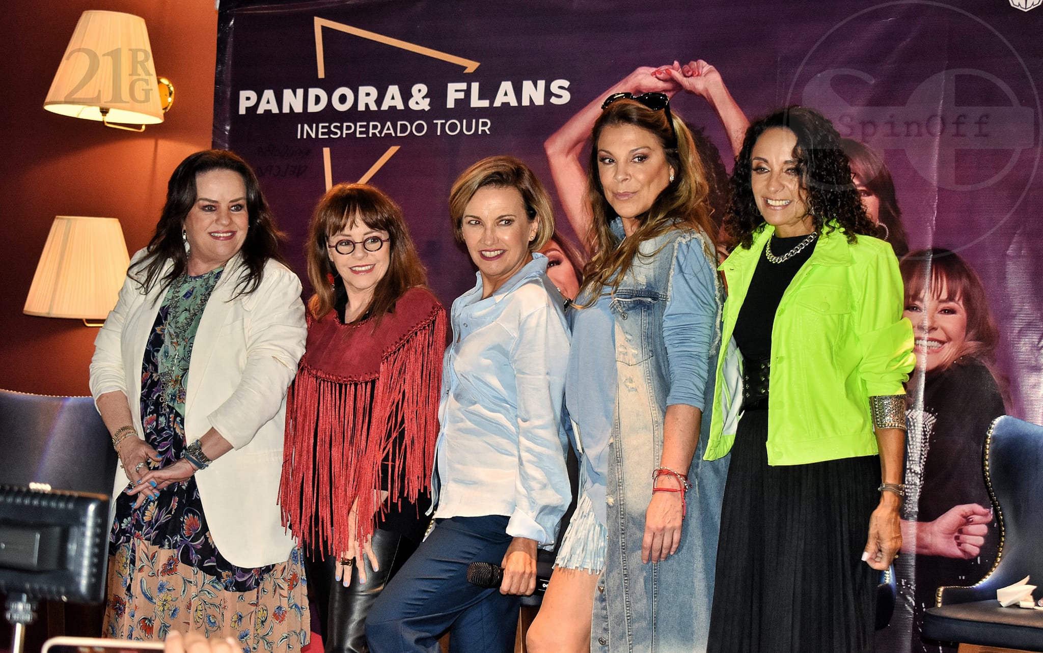 Flans y Pandora se unen en el InesperadoTour y anunciaron su próximo concierto, programado para el 27 de octubre