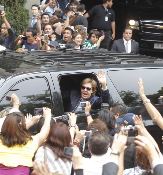 Paul McCartney saludó a sus fans en CDMX