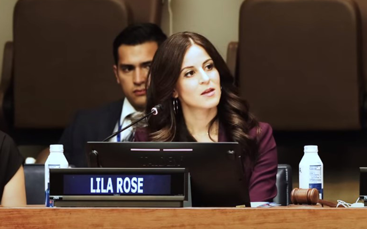 “El aborto es una contradicción de todos los derechos humanos": Lila Rose