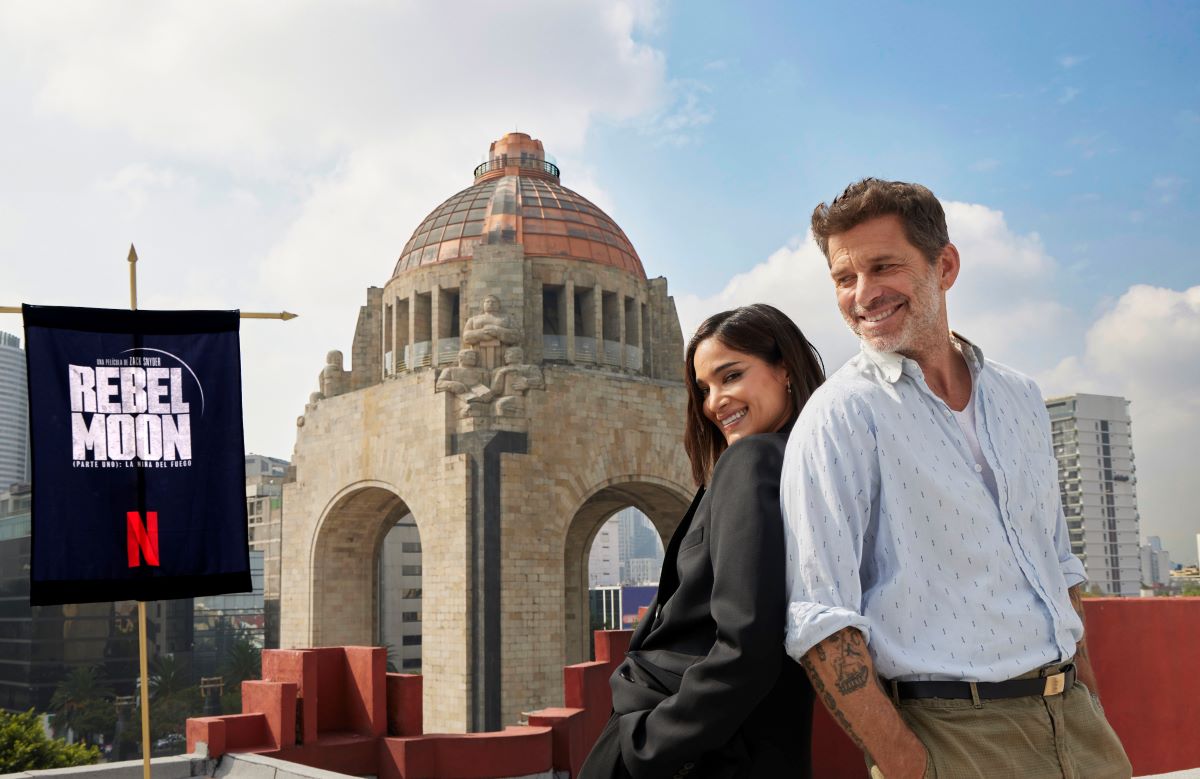 Zack Snyder presentó 'Rebel Moon' en México