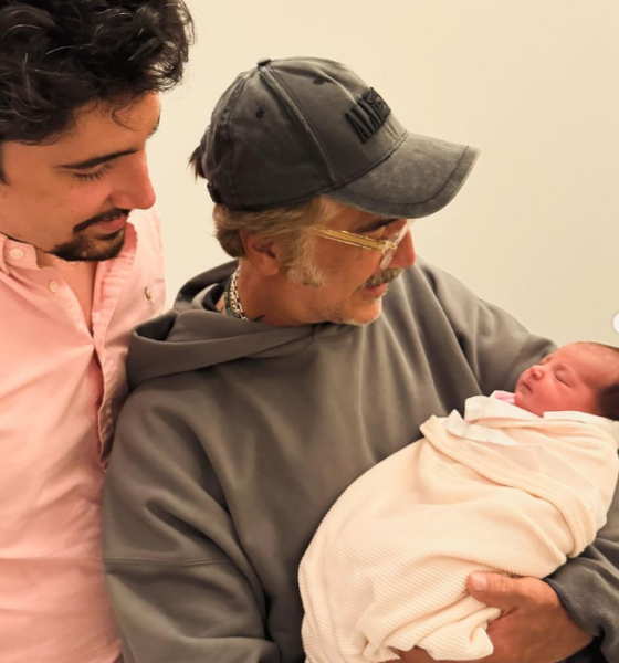 Alejandro Fernández ya conoció a su nieta Nirvana