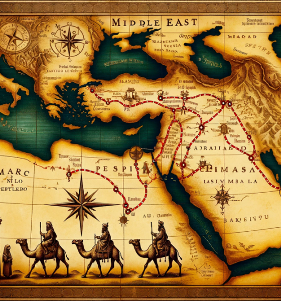 Descifrando la Ruta de los Reyes Magos a Belén: Revelaciones de Marco Polo