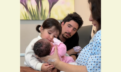 Alex Fernández y su esposa Alexia celebran nacimiento de su segunda hija