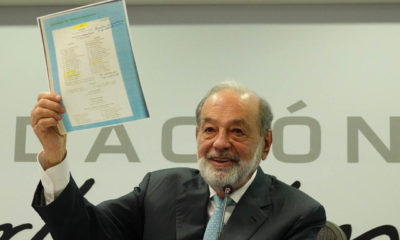 “Es fundamental la división de poderes”, Carlos Slim