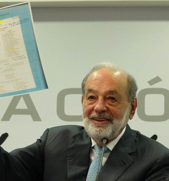 “Es fundamental la división de poderes”, Carlos Slim
