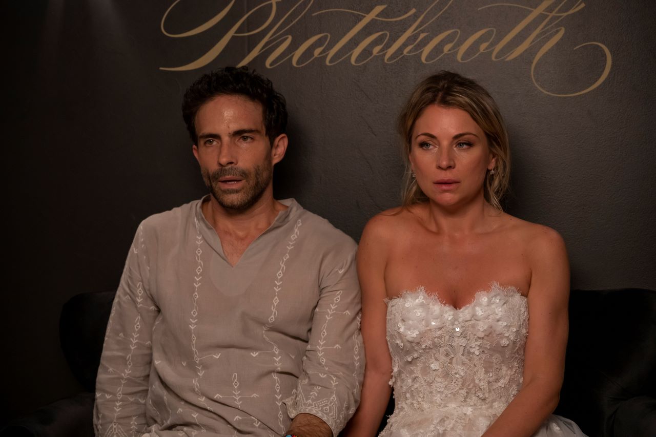 "Hasta que se nos hizo", le dijo Ludwika Paleta a Osvaldo Benavides, su pareja en la película Noche de Bodas, que después de casi una década de trabajo finalmente estrena el próximo