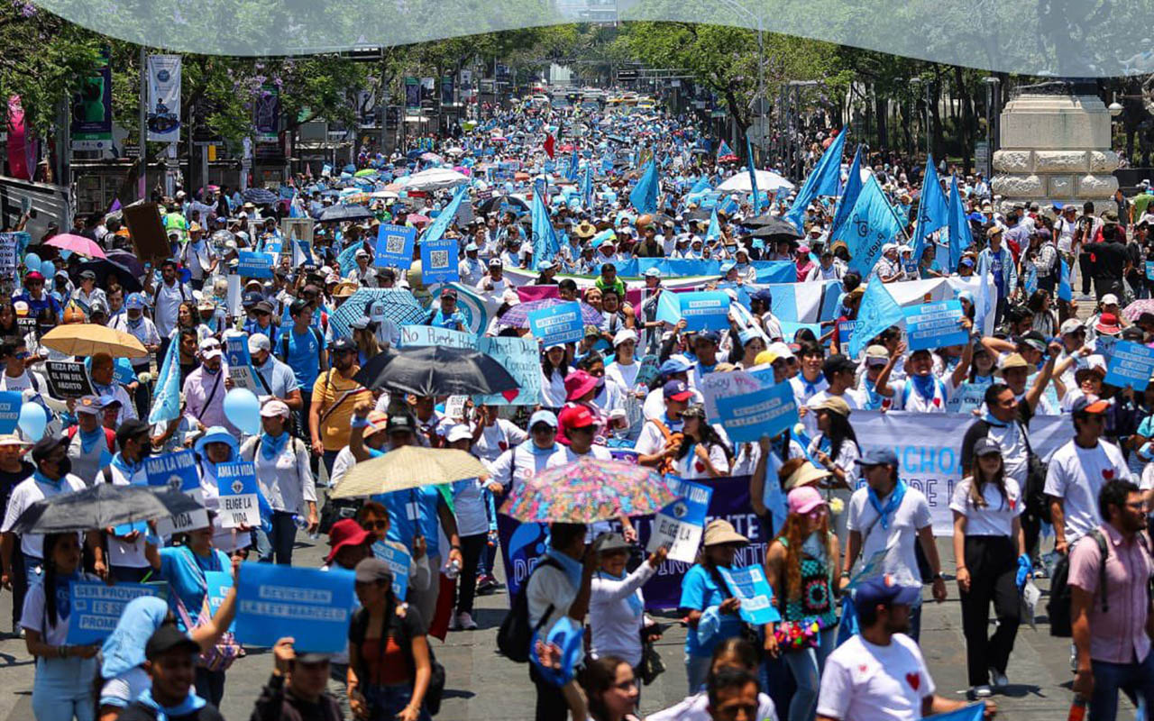 “Es posible un México donde el aborto sea impensable”, Marcha por la Vida 2024