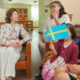 Reyes de Suecia destacan labor de quienes mantienen unidas a las familias
