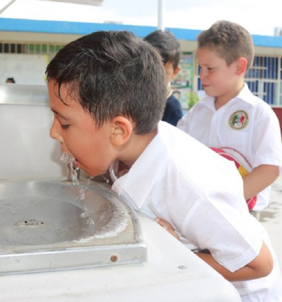 Escuelas de la Alcaldía Benito Juárez restringen acceso a bebederos