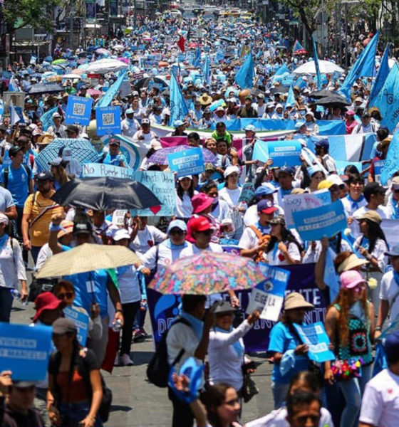 Marcha por la Vida: miles de voces gritan “sin vida no hay futuro”
