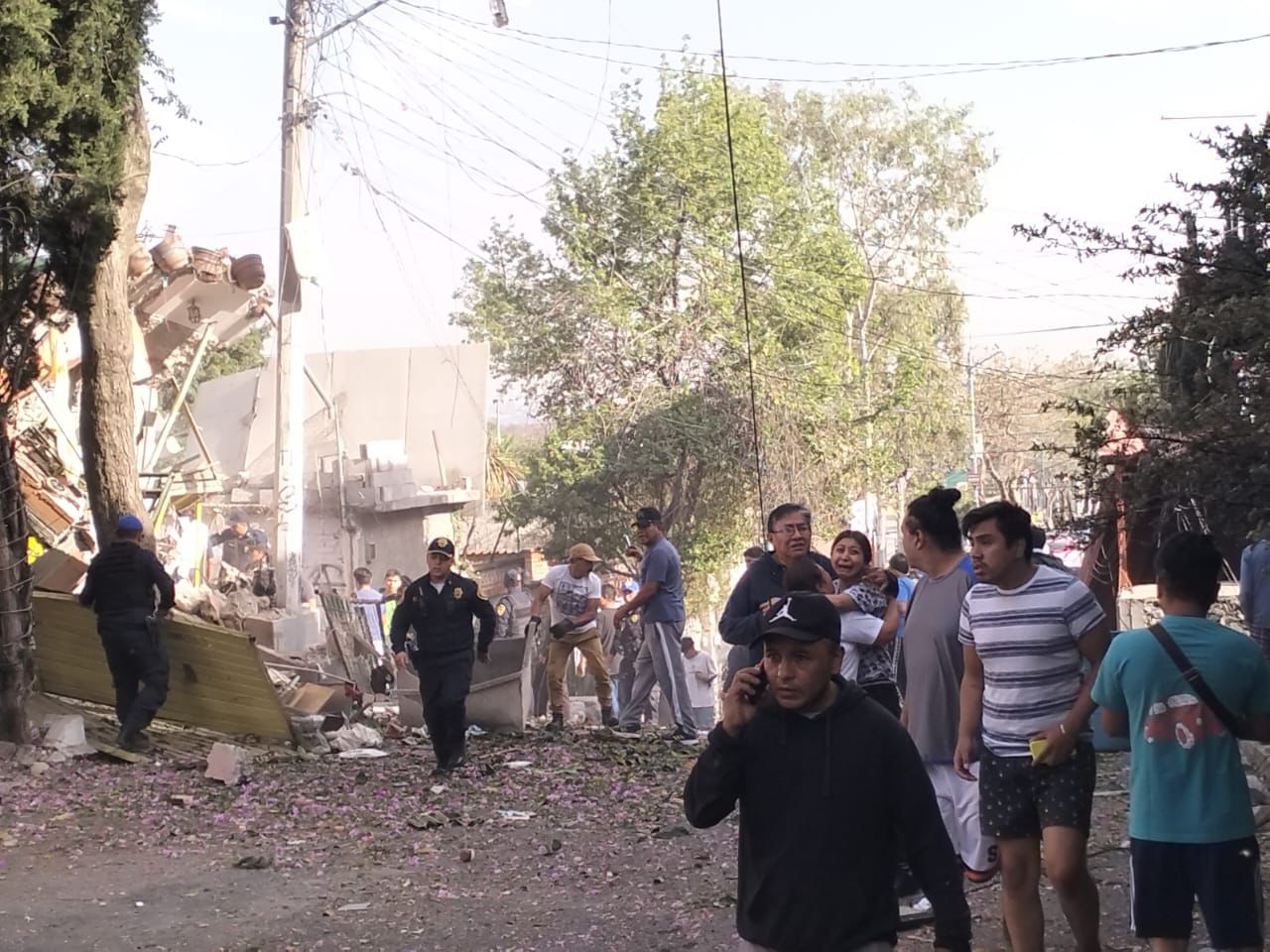 Explosión en Tlalpan deja cuatro lesionados. Noticias en tiempo real