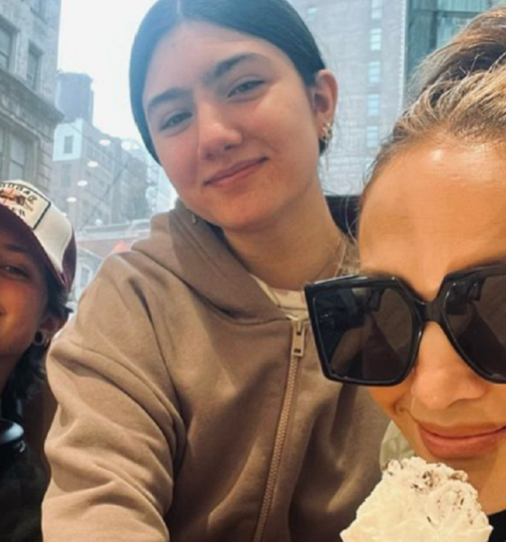 Jennifer Lopez y Ben Affleck salen en familia