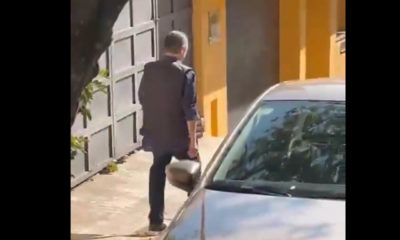 “Vendido, vendido”, ciudadanos abuchean al exministro Arturo Zaldívar al salir de casilla