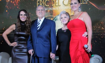 En un emotivo evento, el actor Eric del Castillo fue homenajeado