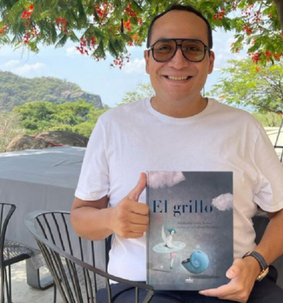 El escritor mexicano Adalberto Ortiz Ávalos, autor de Las luciérnagas y El mejor día, regresa a la literatura infantil con su nuevo libro, El grillo