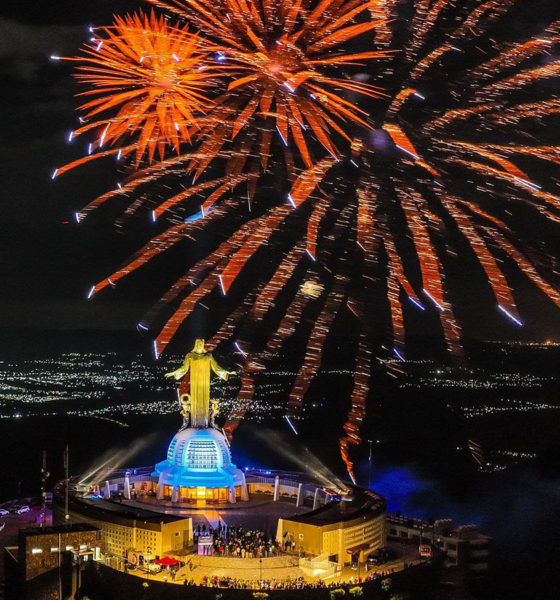 Llena de luz al Bajío, el Cristo Rey de la Montaña