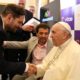 Elías Bertolini y el Papa Francisco en el VITAE SUMMIT