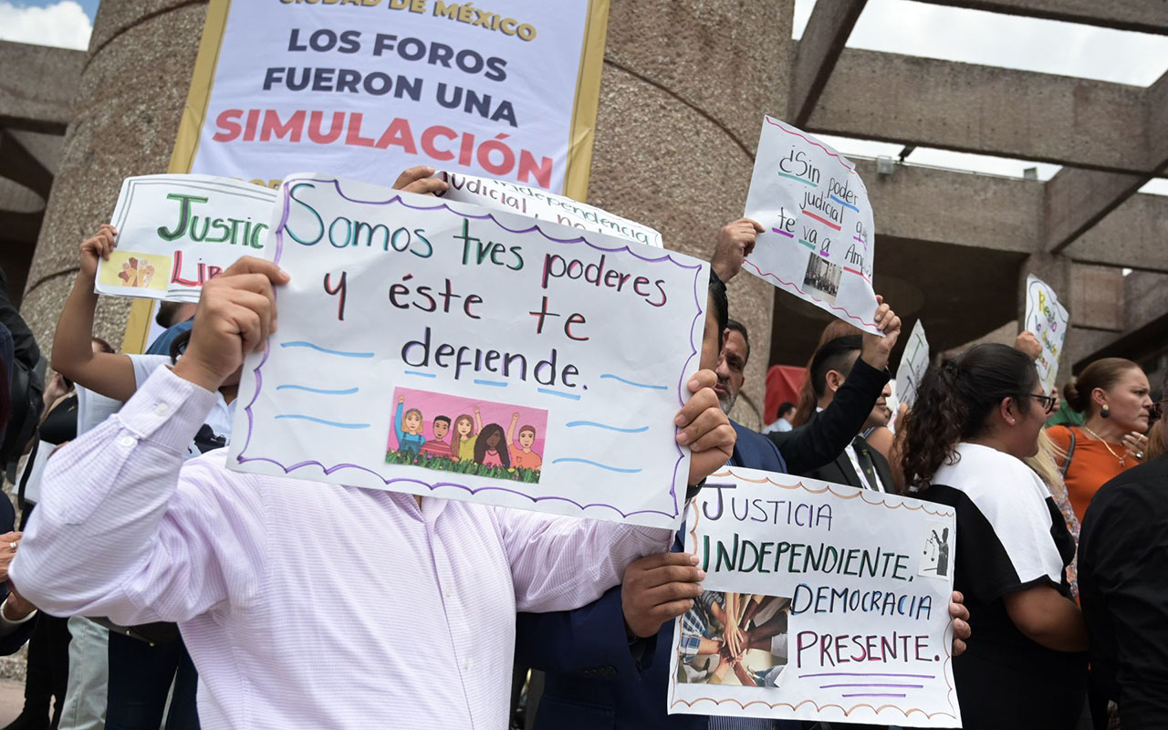 Jueces y Magistrados amagan con paro nacional ante reforma judicial en discusión