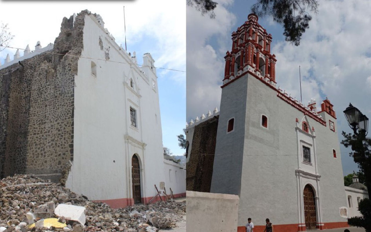 Reabre Santuario Diocesano de la Asunción de María en Milpa Alta, renovado tras sismo de 2017