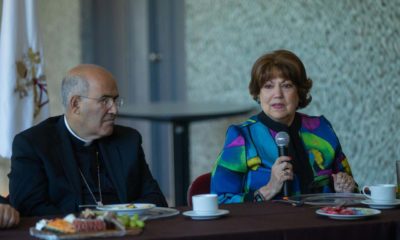 Visita del Cardenal Tolentino a Nuevo León fortalece la educación humanista: Sofialeticia Morales