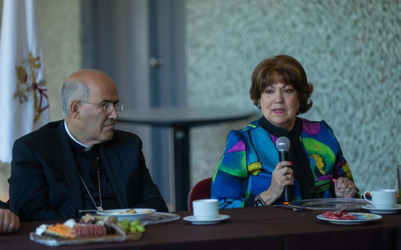 Visita del Cardenal Tolentino a Nuevo León fortalece la educación humanista: Sofialeticia Morales