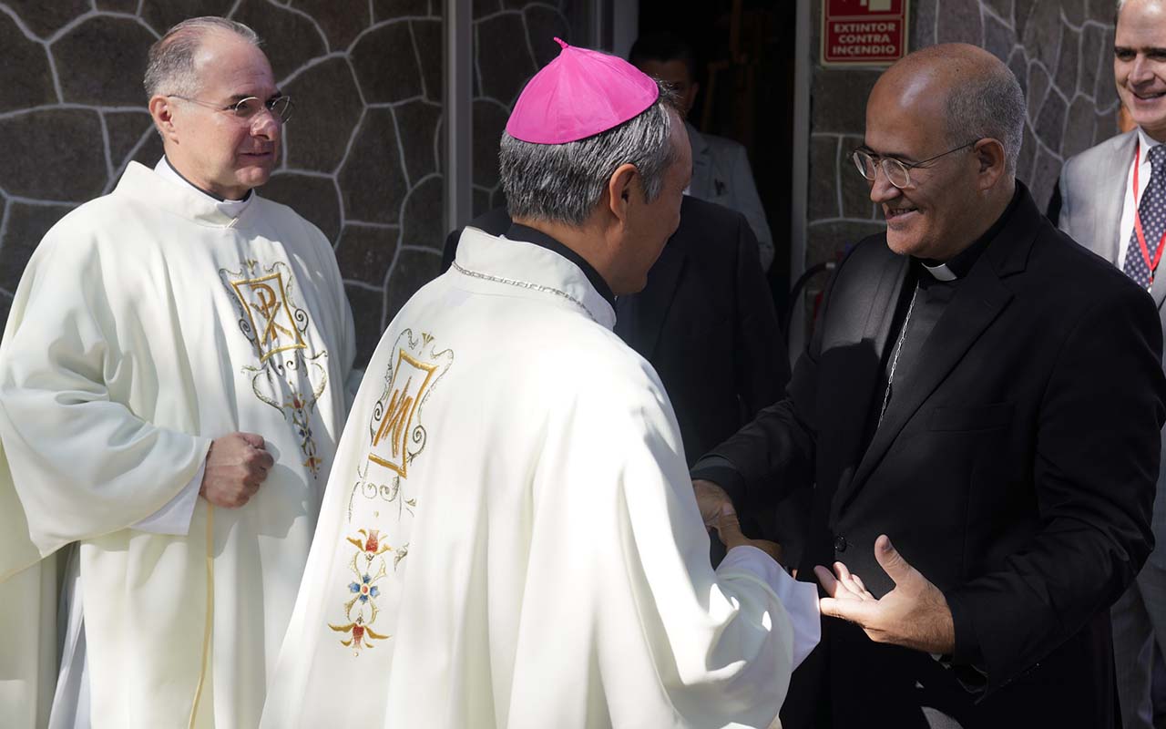 “Conocer para amar”, el mensaje del Cardenal Tolentino en su visita a México