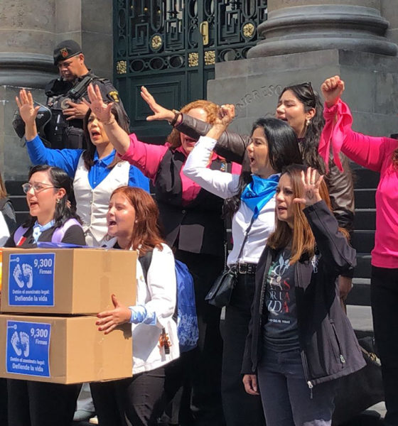 El corazón de bebé late en Congreso de CDMX mientras se debate el aborto sin restricciones