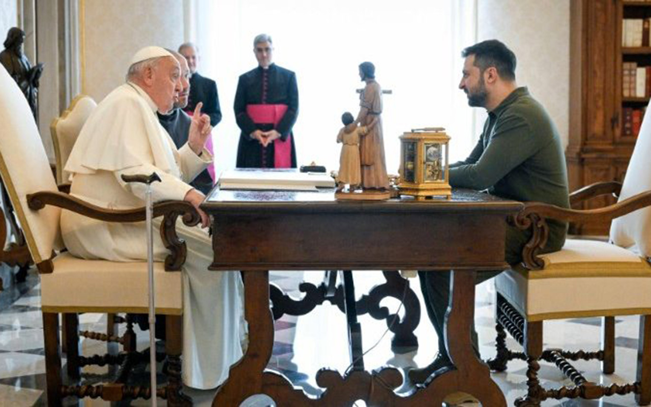 El presidente de Ucrania agradece al Papa la liberación de niños y adultos detenidos en Rusia