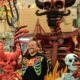 Artistas trabajan incansablemente en carros alegóricos para el Desfile de Día de Muertos