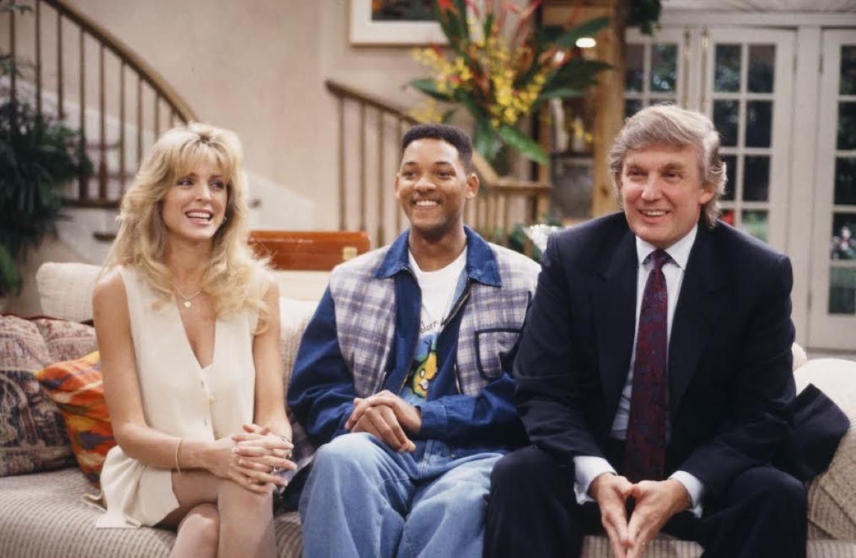 Donald Trump ya era un personaje reconocido en la cultura pop americana. Desde los años 80, construyó su imagen a través de películas, series de televisión y su propio reality show, El Aprendiz.